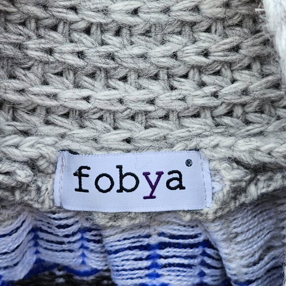 FOBYA Sweater Dress Women's Size L/XL Made in Poland - Picture 2 of 6